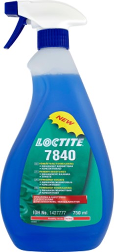RENSEVÆSKE 750ML LOCTITE 7840 NATURAL BLUE,